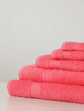 450gsm Everday Luxury Towels - Coral