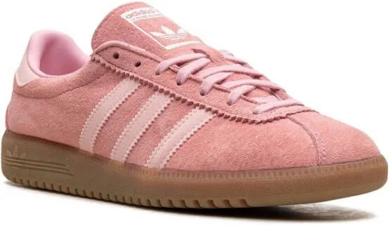 Adidas Bermuda low-top leather sneakers Pink