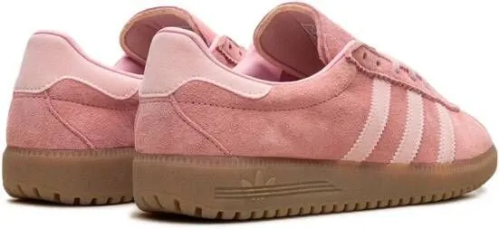 Adidas Bermuda low-top leather sneakers Pink