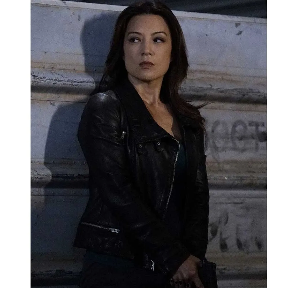 Agents of Shield Ming-Na Wen Motorcycle Leather Jacket