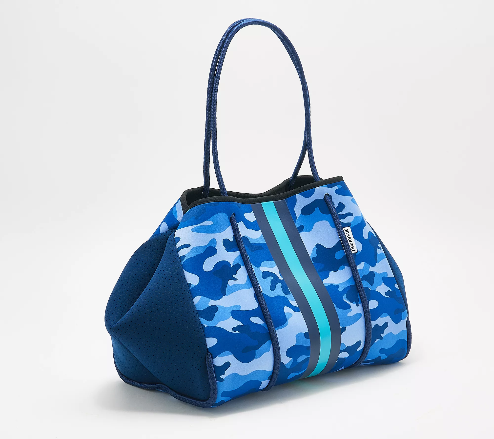 AHDORNED Neoprene Tote w/ Removable Pouch and Extra Strap