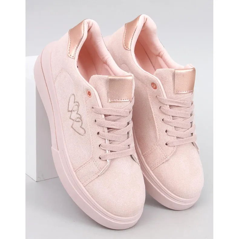 Akins Pink Women's Pastel Sneakers