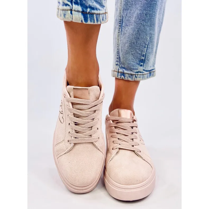 Akins Pink Women's Pastel Sneakers