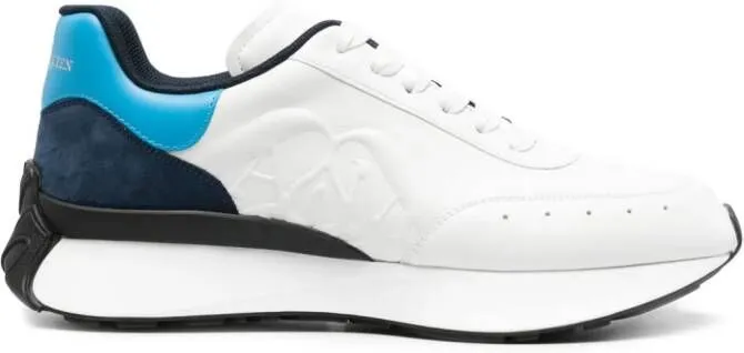 Alexander McQueen Sprint Runner leather sneakers White