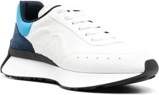 Alexander McQueen Sprint Runner leather sneakers White