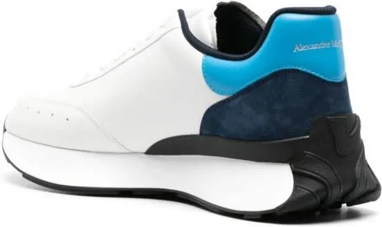 Alexander McQueen Sprint Runner leather sneakers White