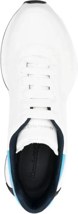 Alexander McQueen Sprint Runner leather sneakers White