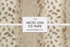 Arctic Lynx Ice Taupe Blanket