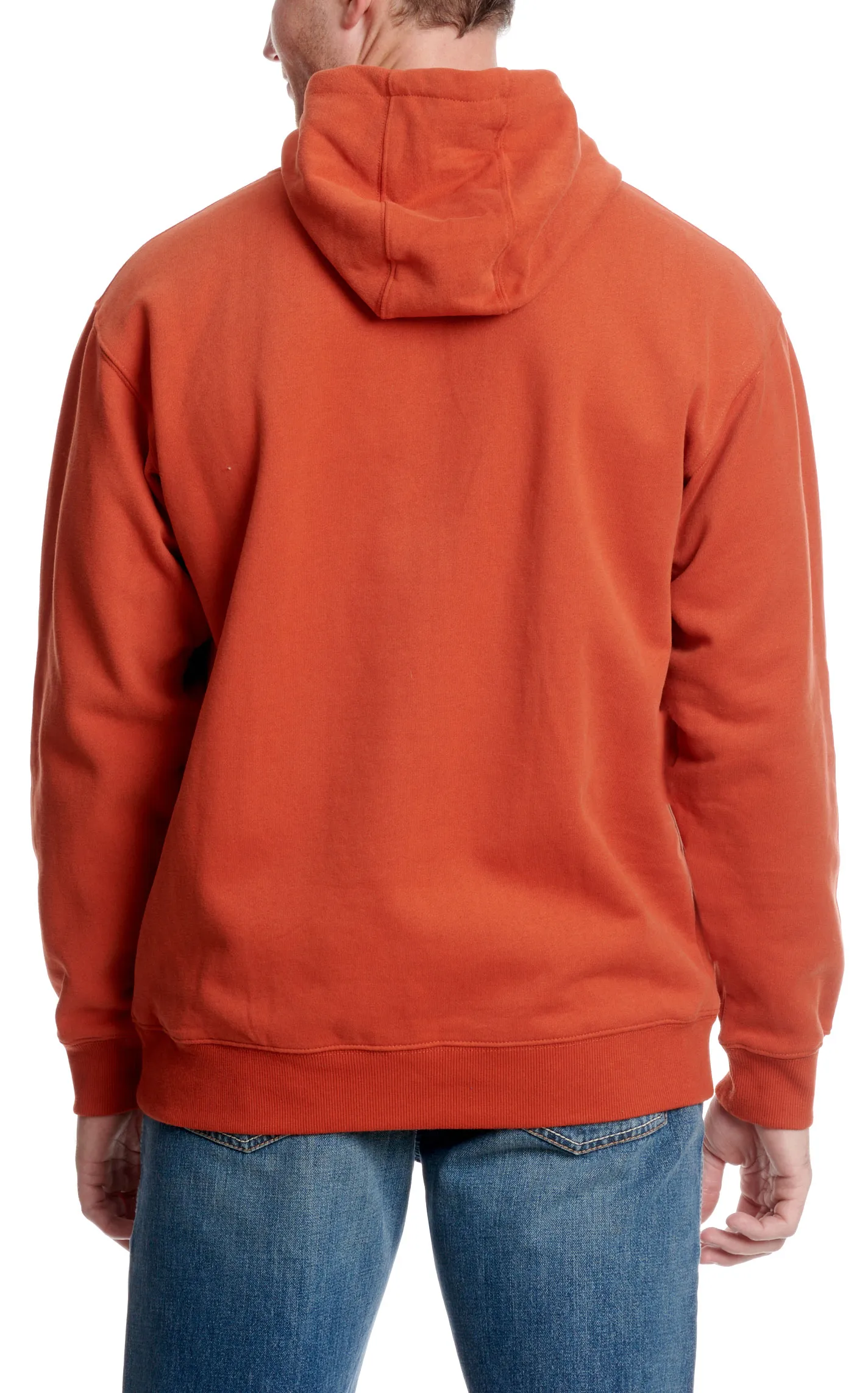 Ariat Men's Dark Tangerine & Shield Mountain Forest Graphic Hoodie