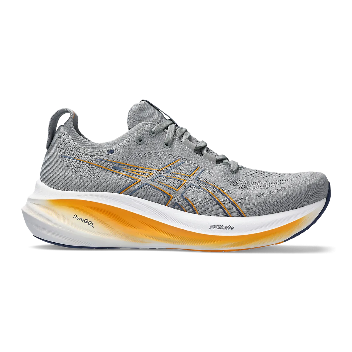 Asics Gel Nimbus 26 - Sheet Rock - Thunder Blue