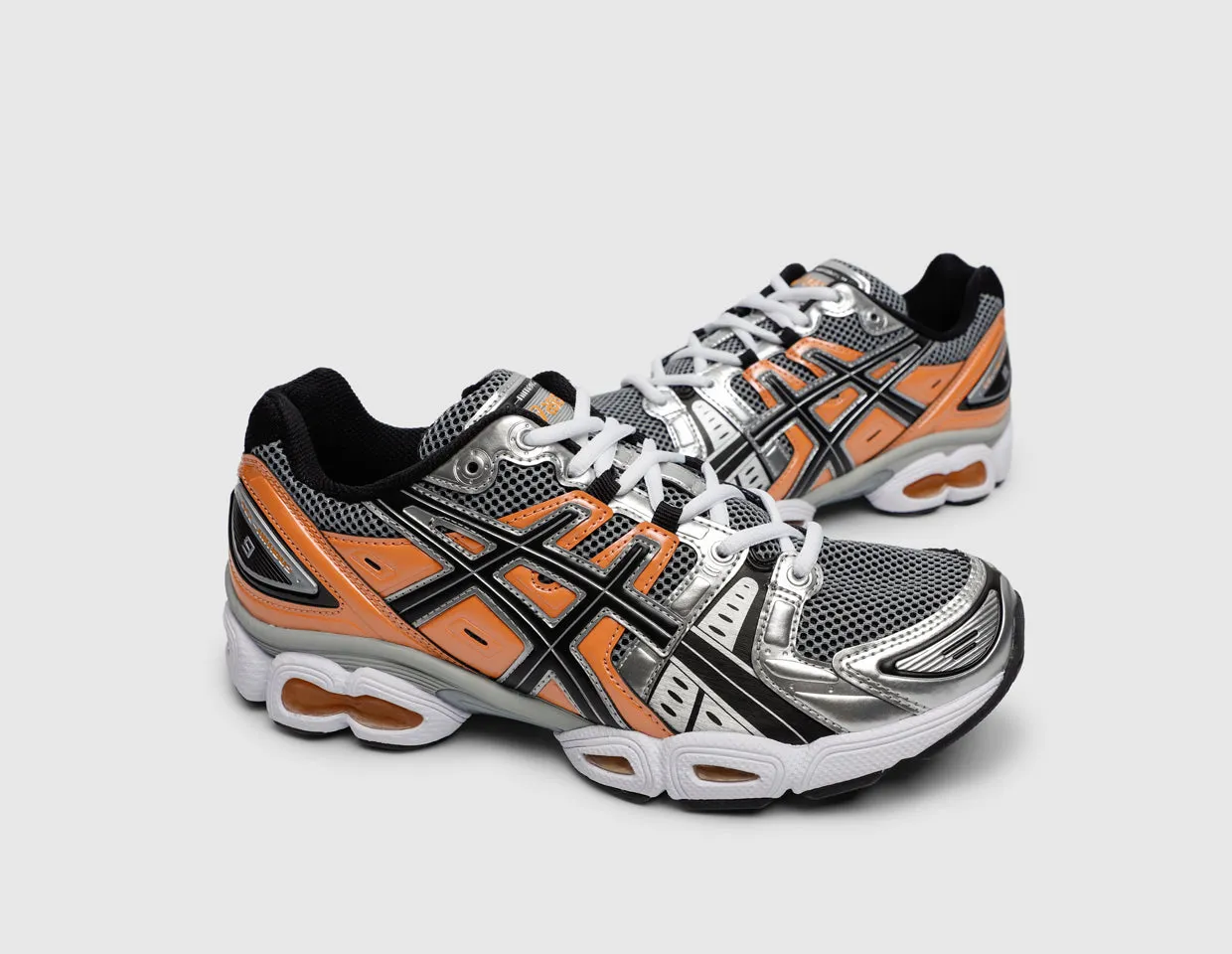 ASICS Gel-Nimbus 9 Sheet Rock / Orange Lily