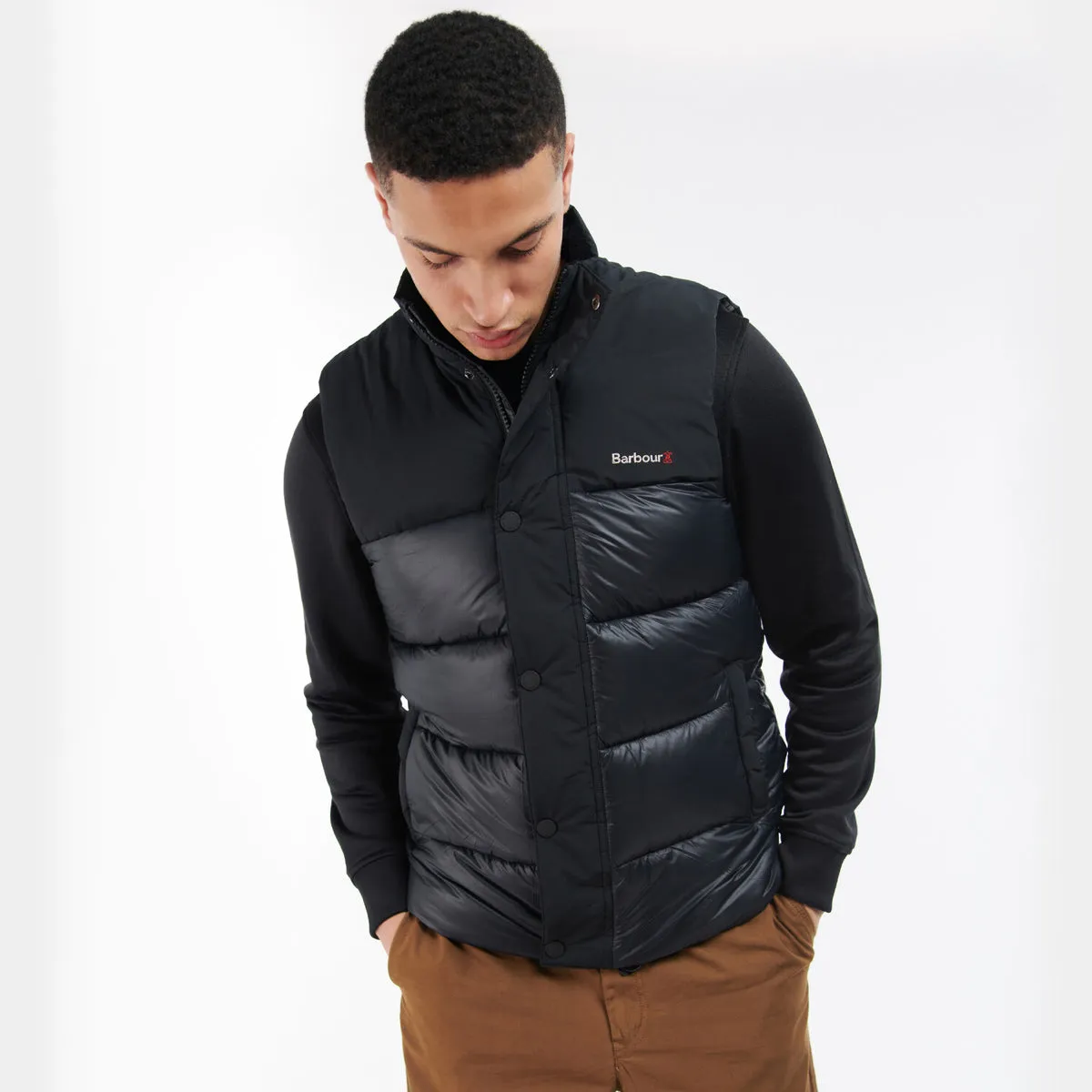 Barbour Grassland Insulated Men's Vest | Black