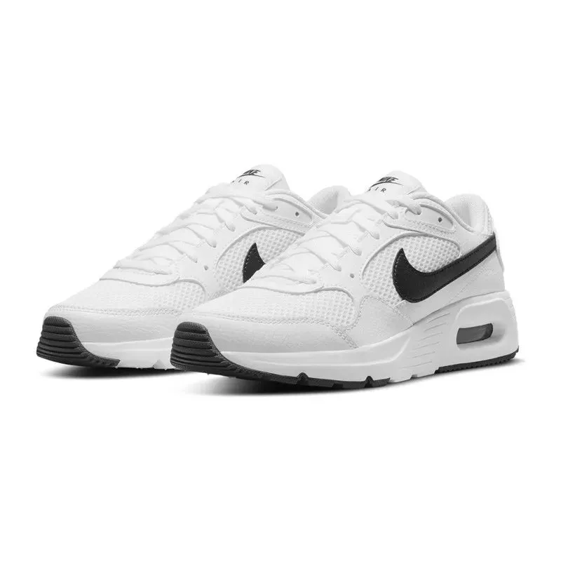 Baskets Nike Air Max Sc Junior - Blanc/Noir - Femme