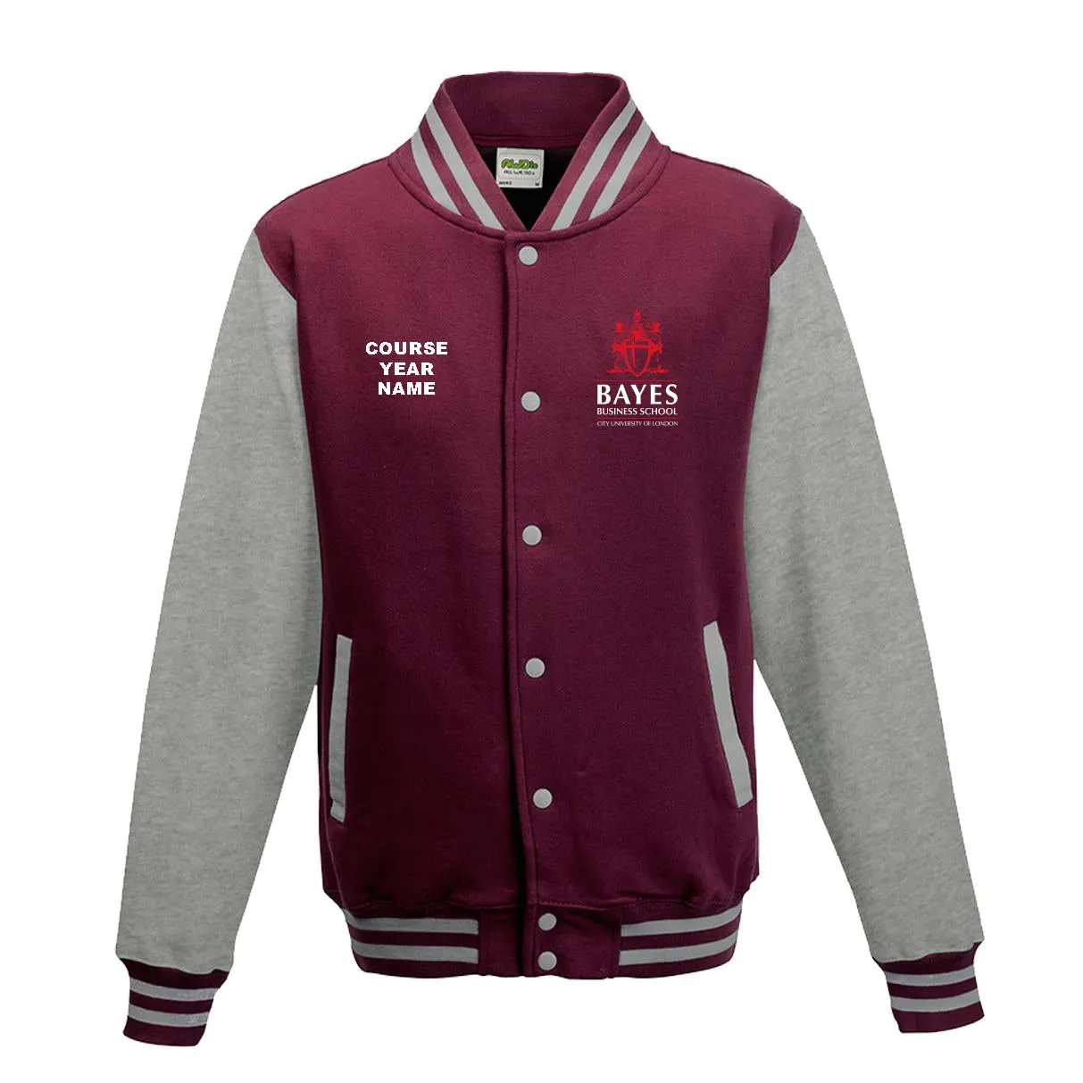 Bayes Varsity jacket