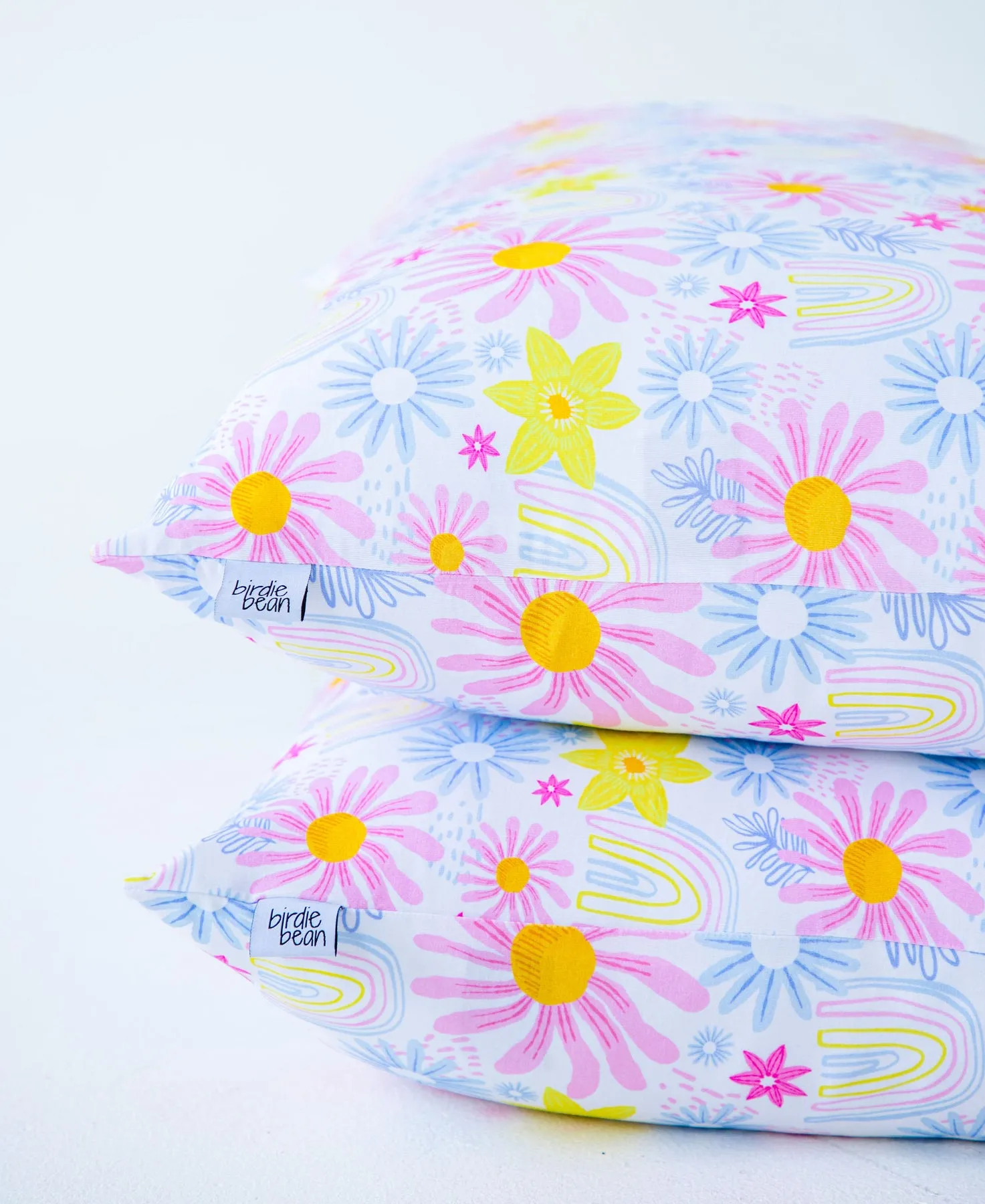 Birdie Bean Delia Bamboo Viscose Zippered Pillowcase Set