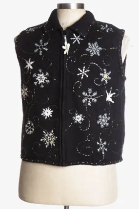 Black Ugly Christmas Vest 37255