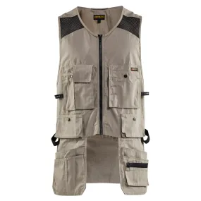 Blaklader 3115 Rip Stop Kangaroo Mesh Vest - Stone