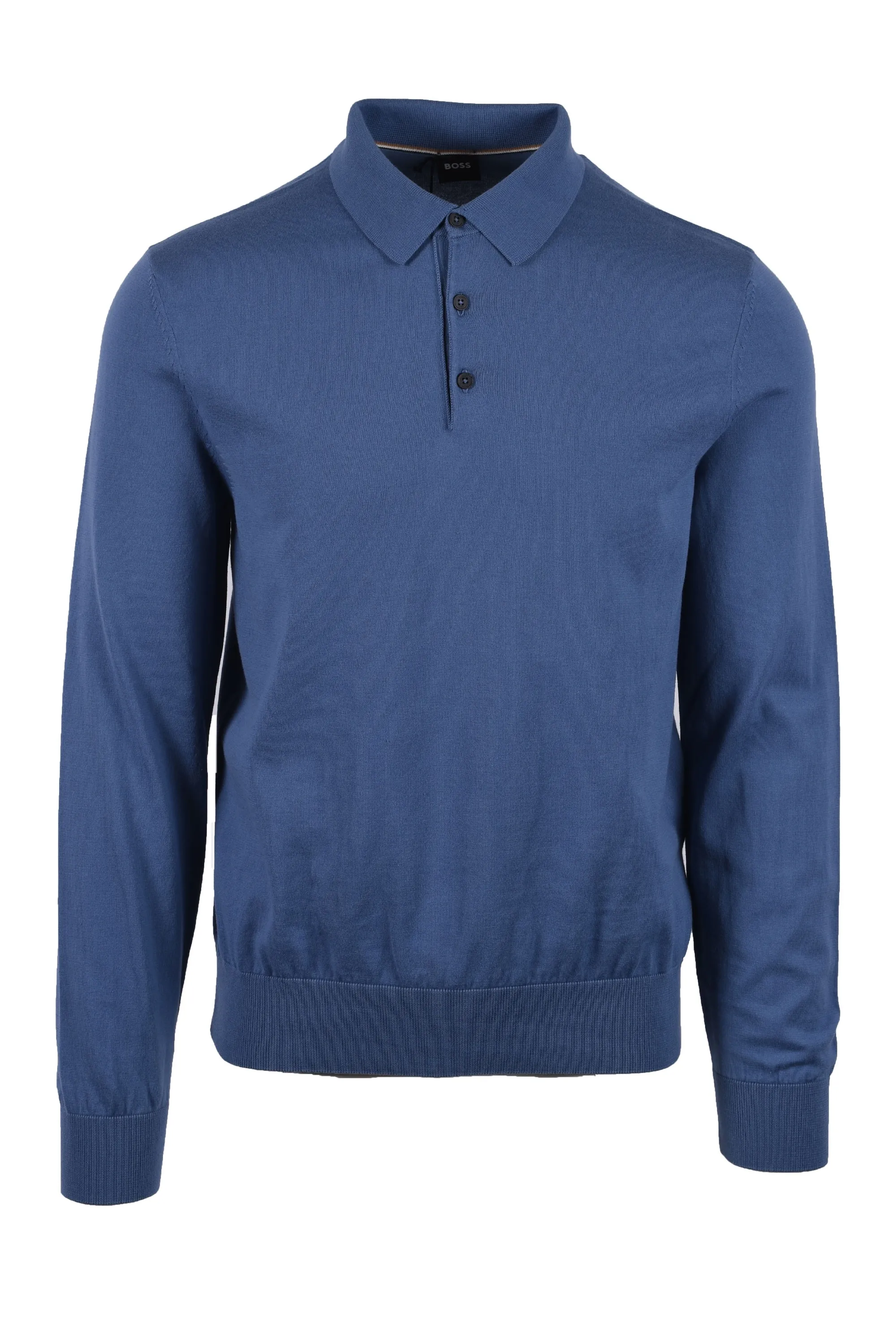 Boss Gemello Knitted Polo Blue