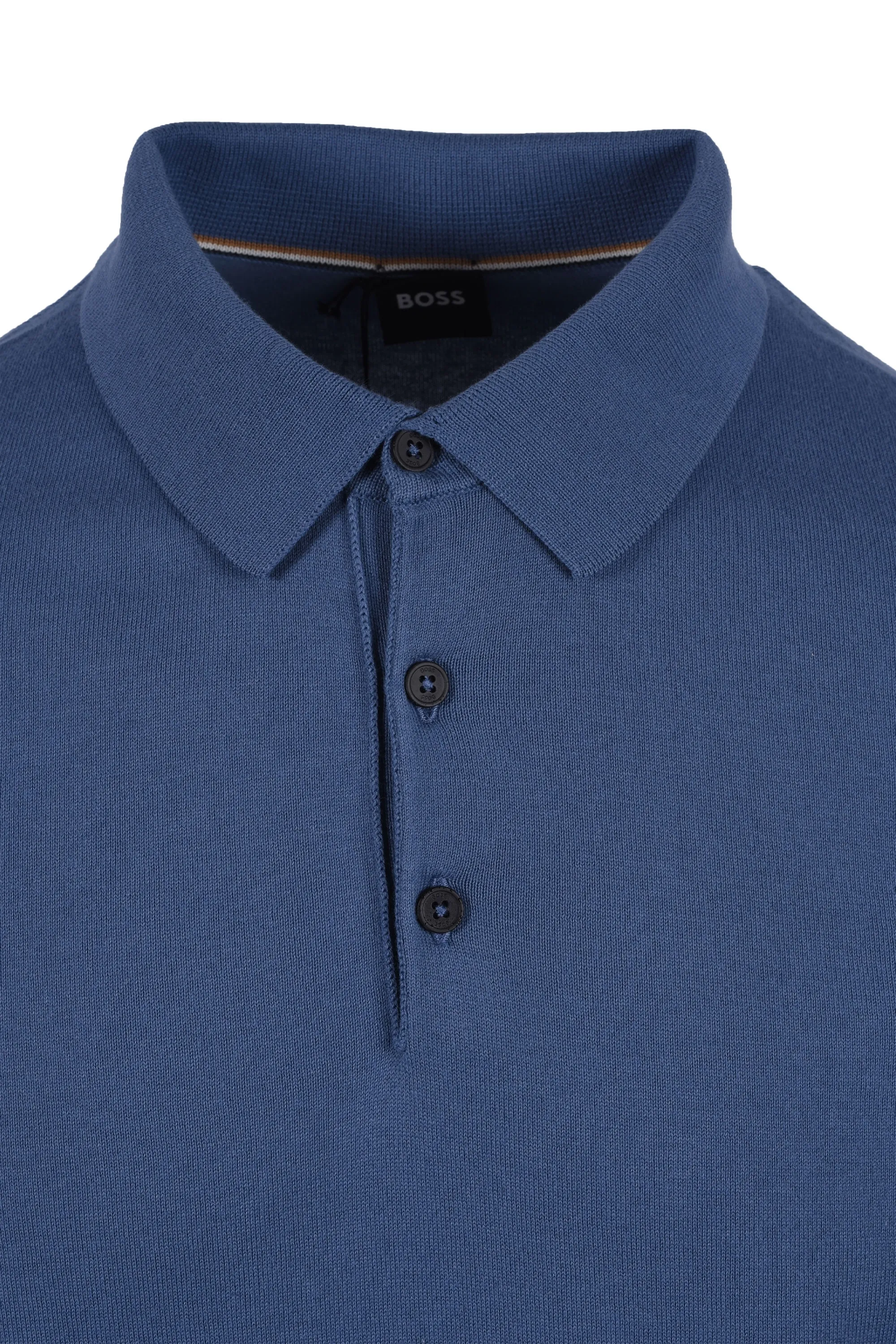 Boss Gemello Knitted Polo Blue