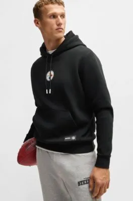 BOSS x NFL interlock hoodie with special branding