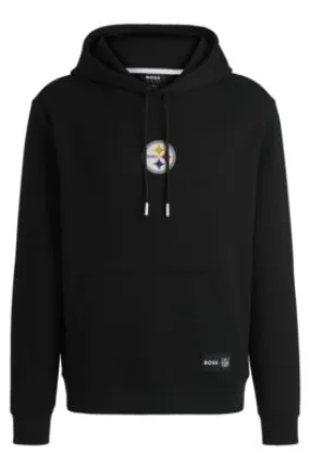 BOSS x NFL interlock hoodie with special branding