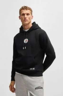 BOSS x NFL interlock hoodie with special branding