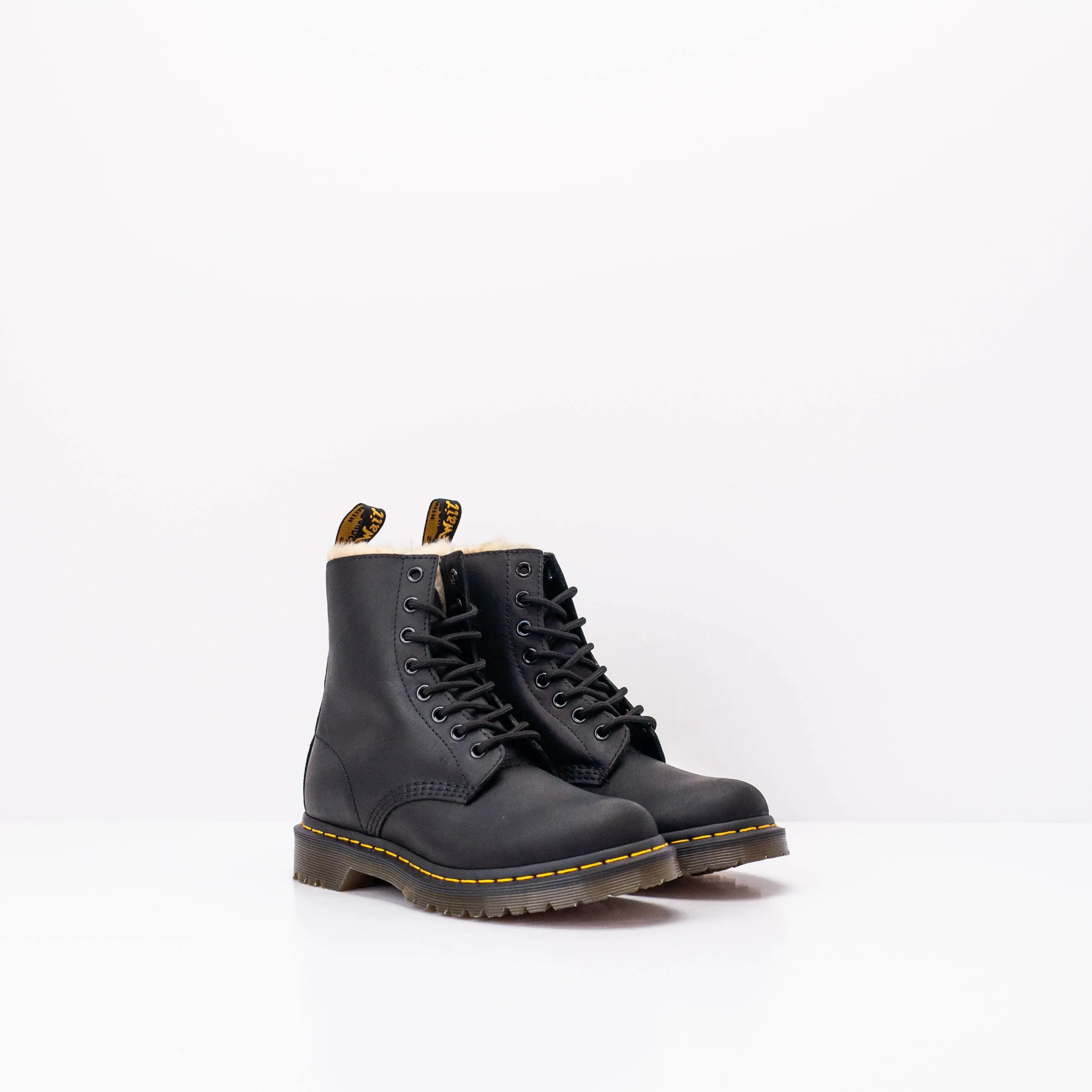 BOTA - DR. MARTENS - 1460 SERENA BLACK BURNISHED WYOMING 21797001