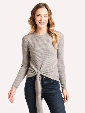     BROCHU WALKER  The Dean Wrap Pullover    