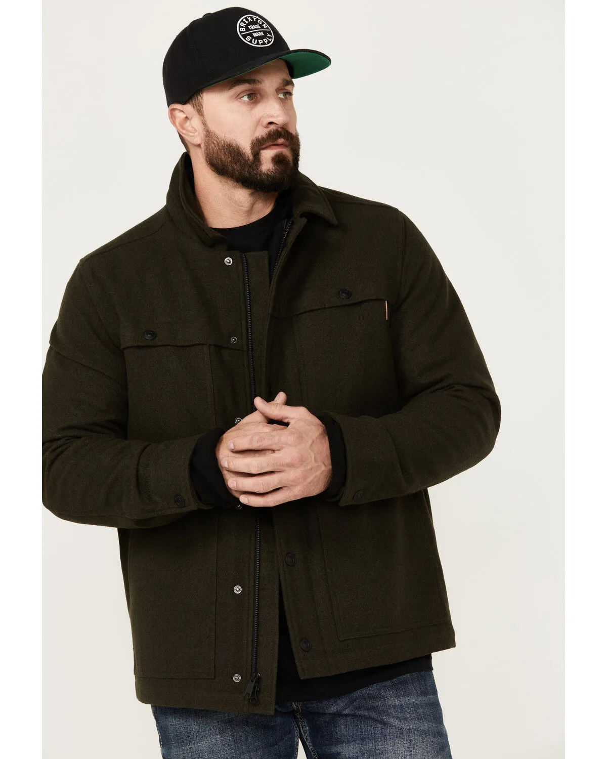 Brothers and Sons Men's Franklin Wool 2 in 1 Jacket