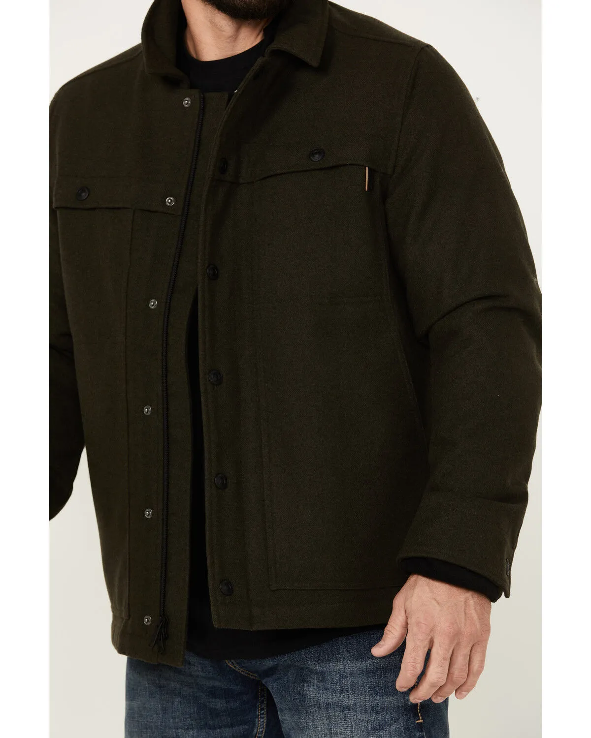 Brothers and Sons Men's Franklin Wool 2 in 1 Jacket