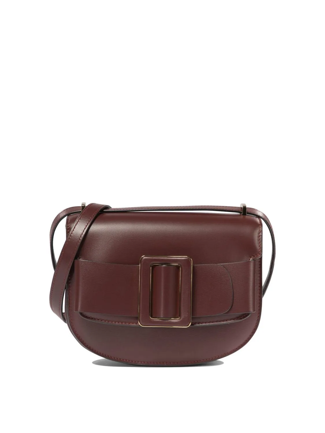 BUCKLE SADDLE SHOULDER BAG