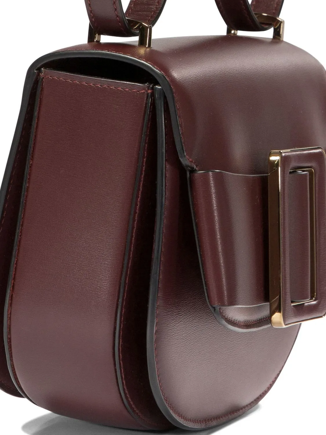 BUCKLE SADDLE SHOULDER BAG