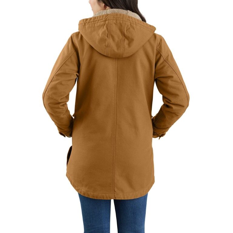 Carhartt Women's Loose Fit Field Jacket in Carhartt Brown