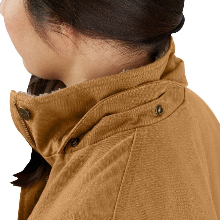 Carhartt Women's Loose Fit Field Jacket in Carhartt Brown