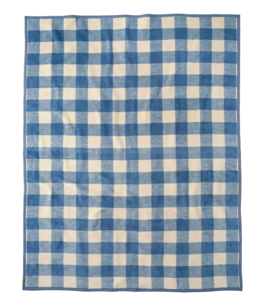 ChappyWrap Cozy Throw Blanket, Gingham