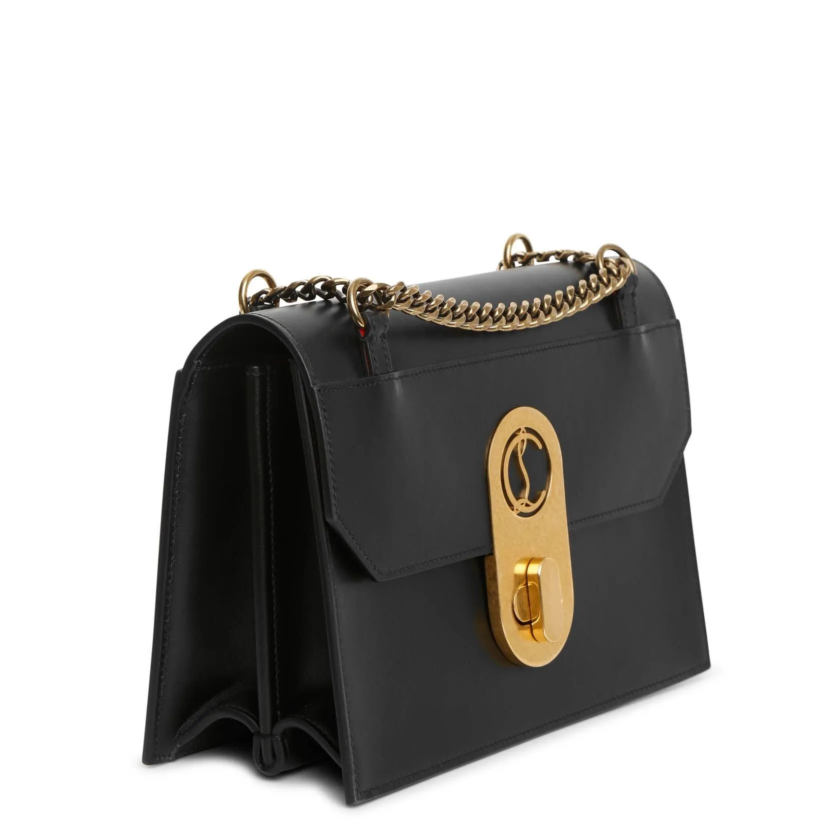 Christian Louboutin Elisa Large black shoulder bag