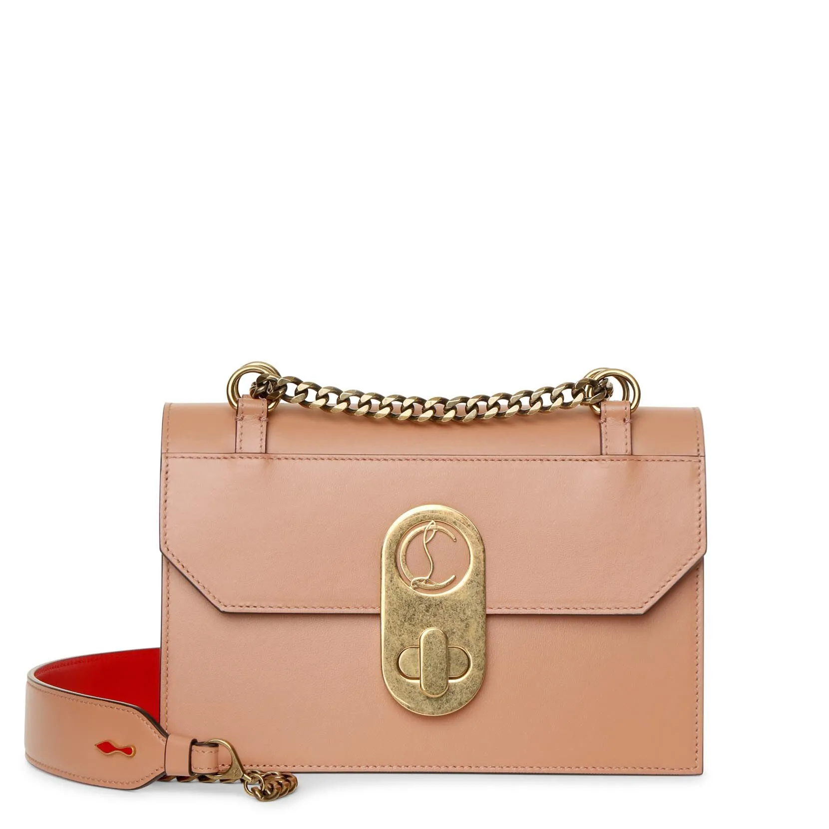 Christian Louboutin Elisa Small beige shoulder bag