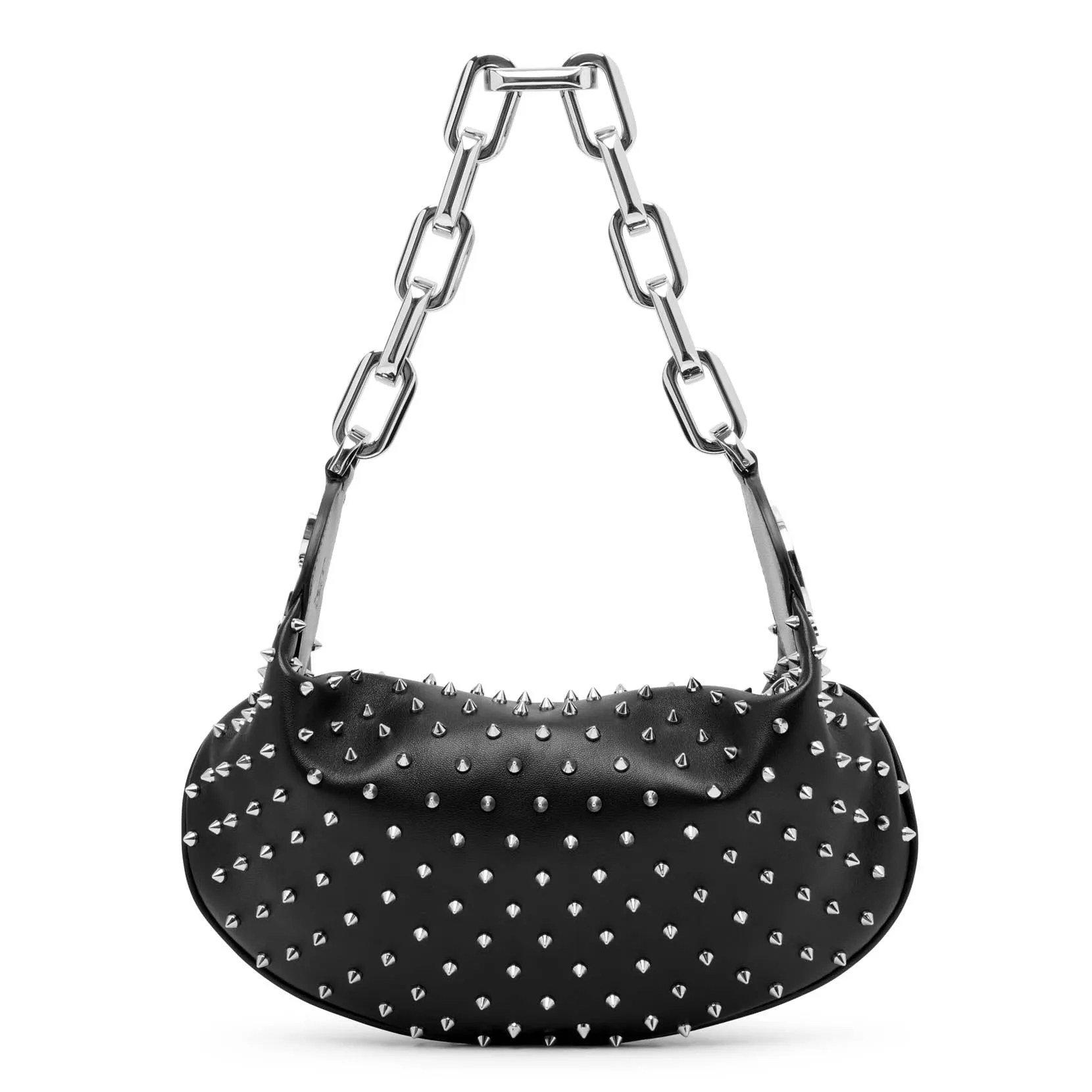 Christian Louboutin Le 54 black strass shoulder bag