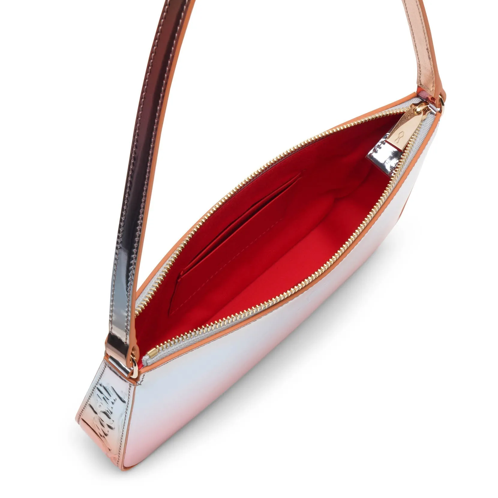 Christian Louboutin Loubila metallic shoulder bag