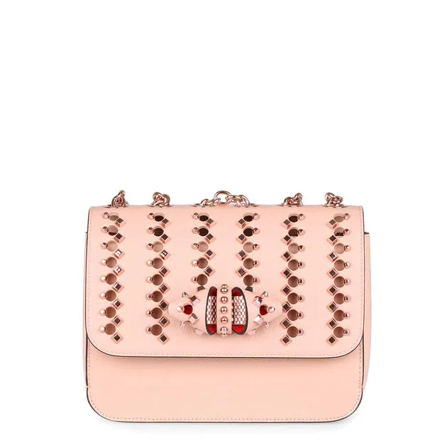 Christian Louboutin Sweet Charity rose gold shoulder bag