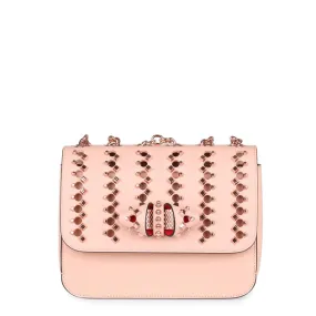 Christian Louboutin Sweet Charity rose gold shoulder bag