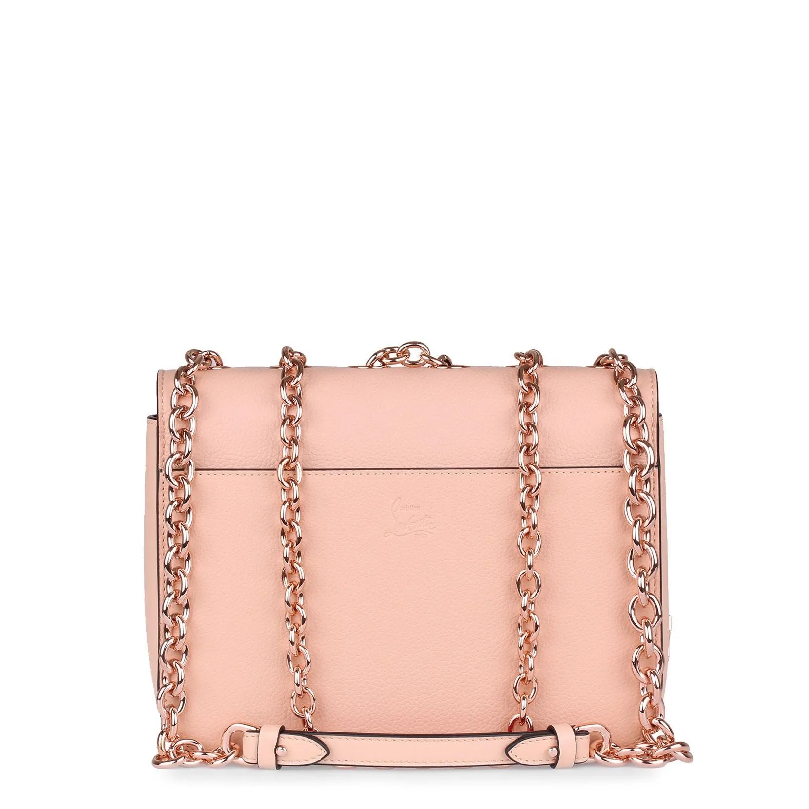 Christian Louboutin Sweet Charity rose gold shoulder bag