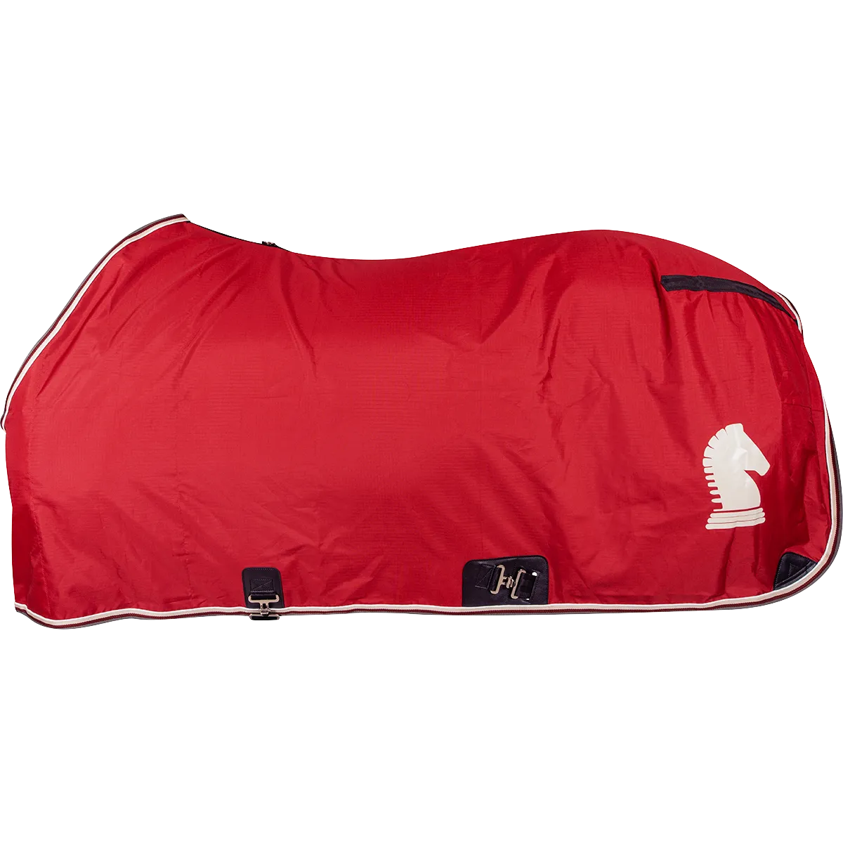 Classic Equine Closed Front Stable Sheet-Chili Pepper