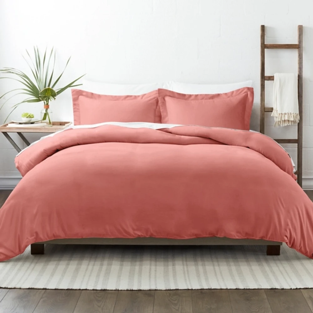 Clay Solid 3-pc. Twin Duvet Cover Set