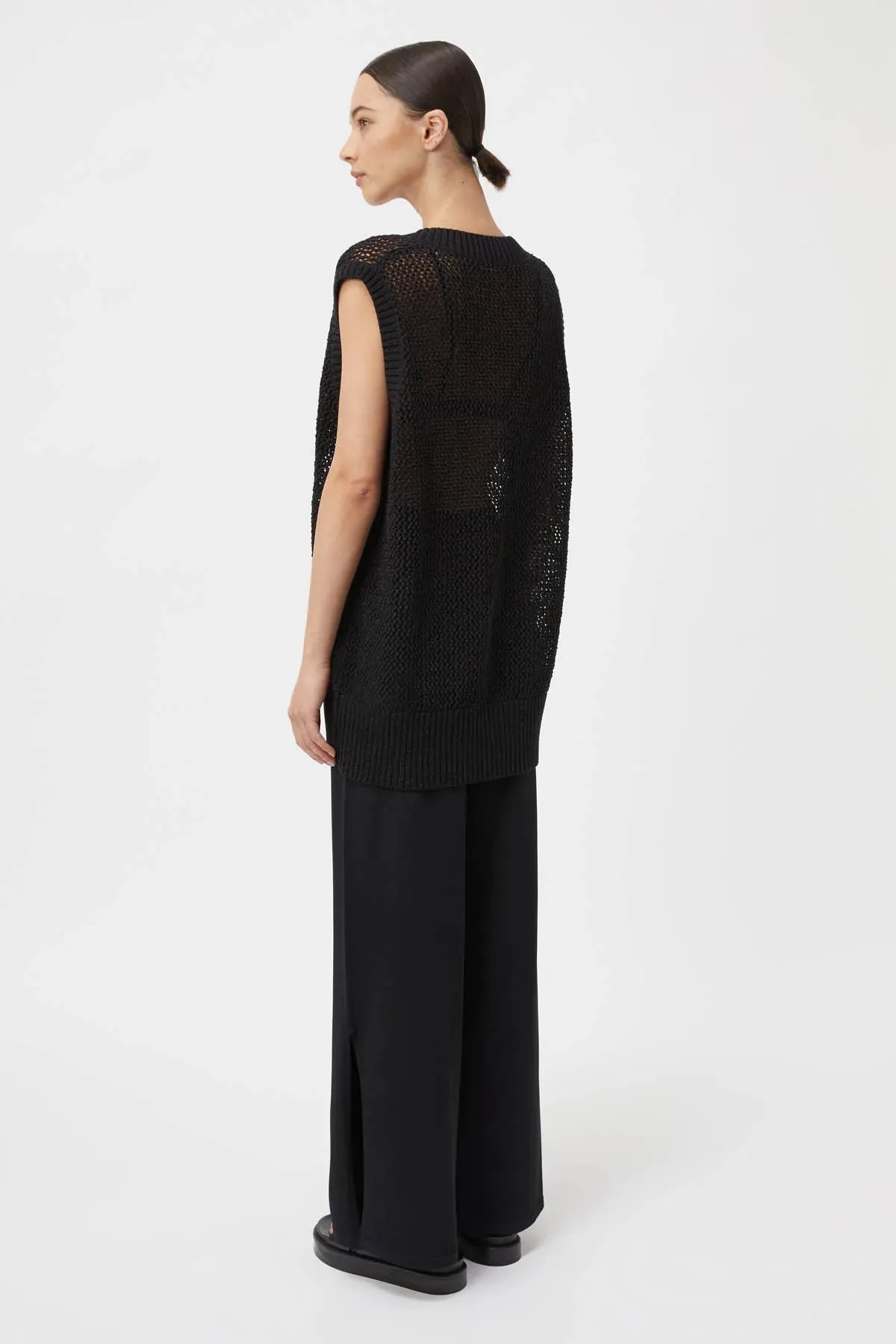 C&M Camilla & Marc Adelpha Knit Vest | Black