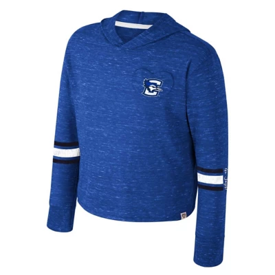 Colosseum Kids Girls' Creighton Bluejays Fleet Hoodie