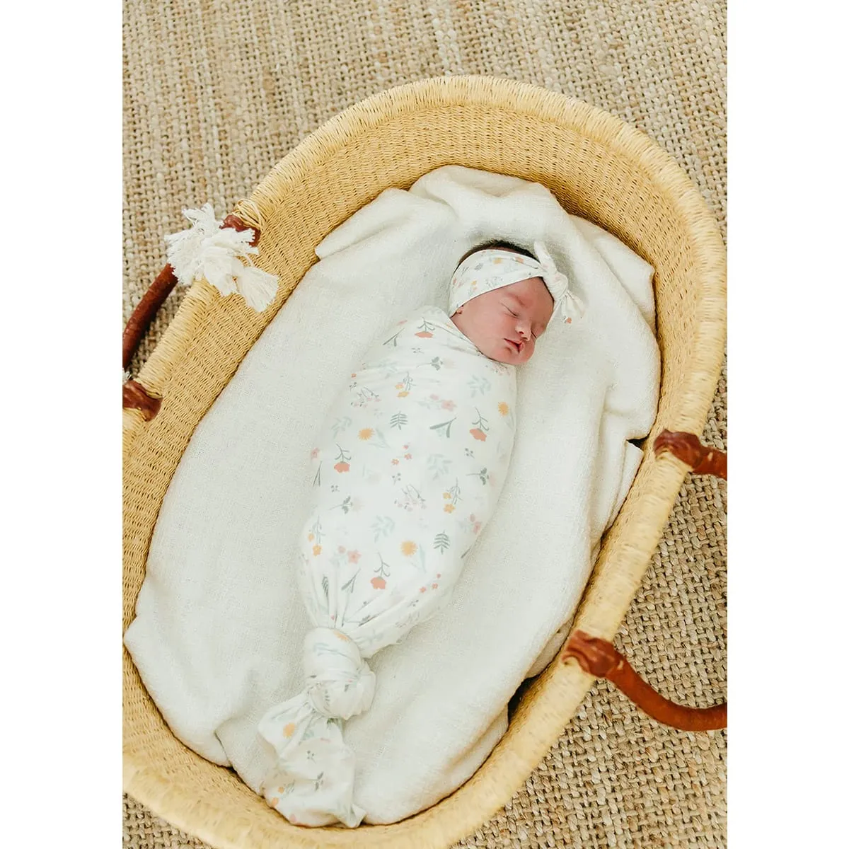 Copper Pearl Swaddle Blanket - Mabel  - Clement