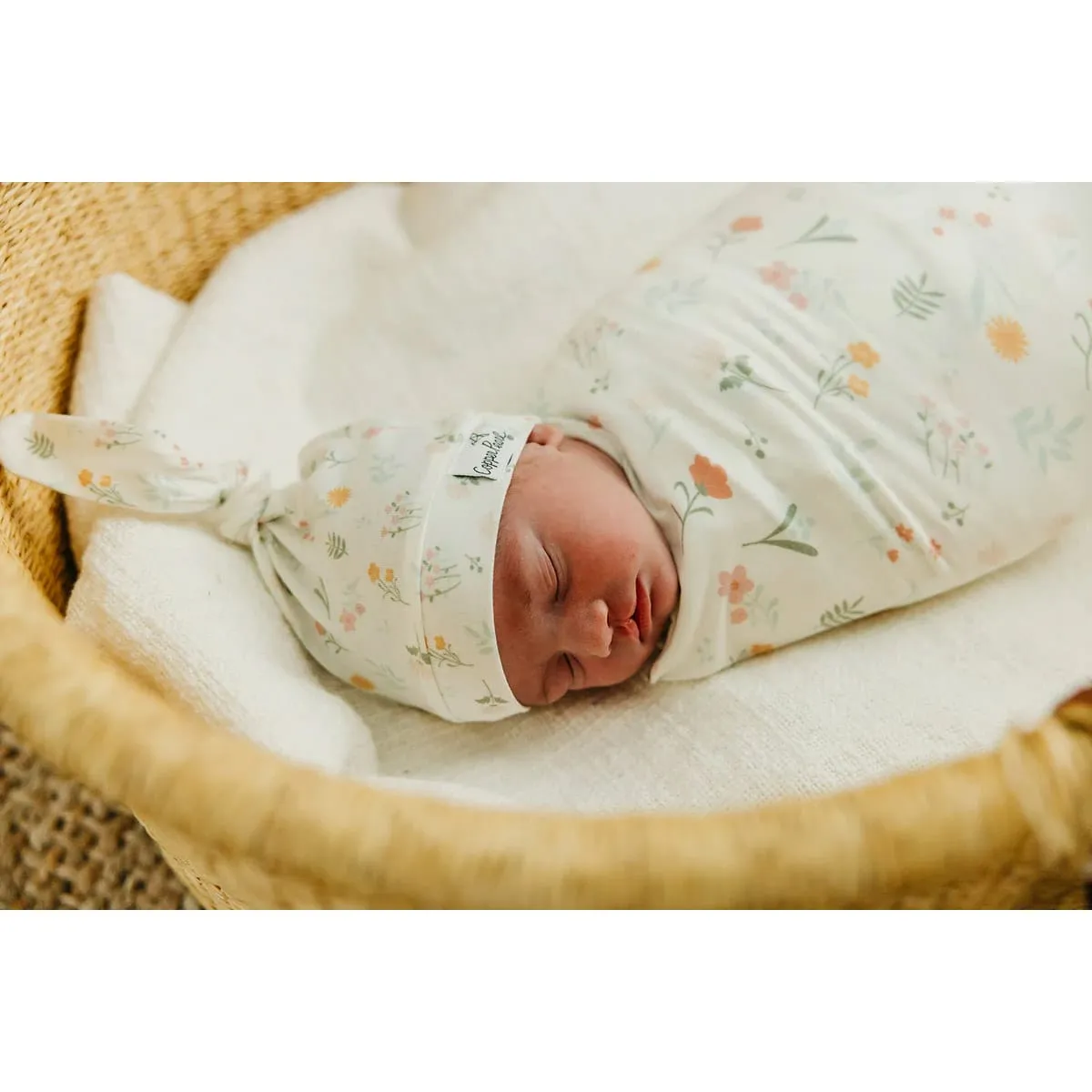 Copper Pearl Swaddle Blanket - Mabel  - Clement