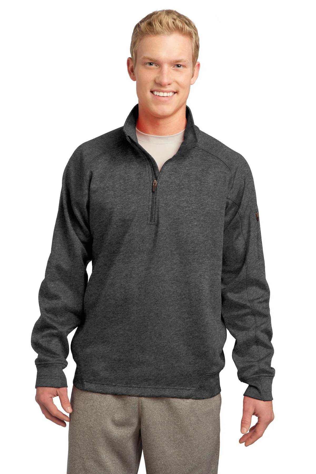 Custom Embroidered - Sport-Tek Tech Fleece 1/4-Zip Pullover. F247