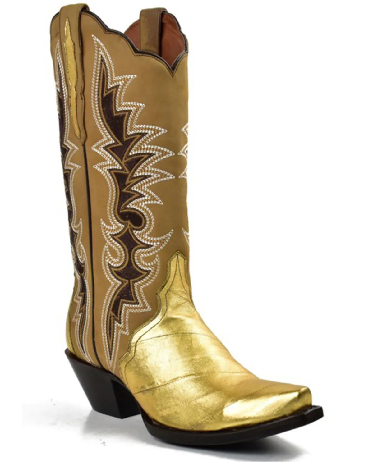 Dan Post Women's Eel Exotic Western Boot - Snip Toe